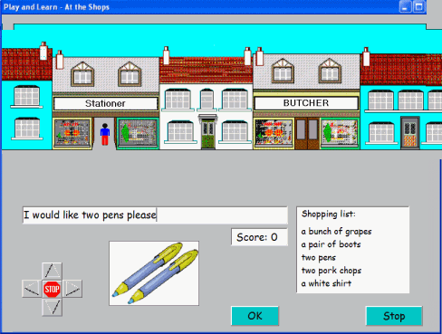 Play and Learn - At the shops