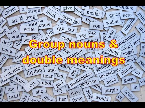 Words 3: Groups & Doubles
