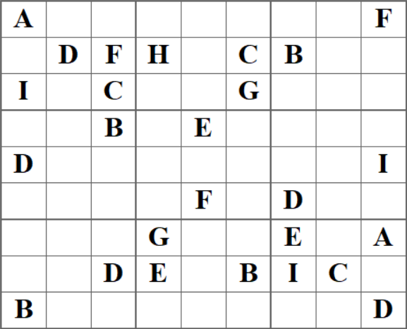 Alpha-Sudoku